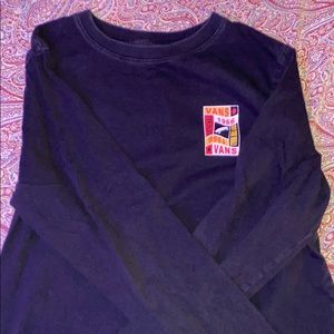 vans long sleeve tee